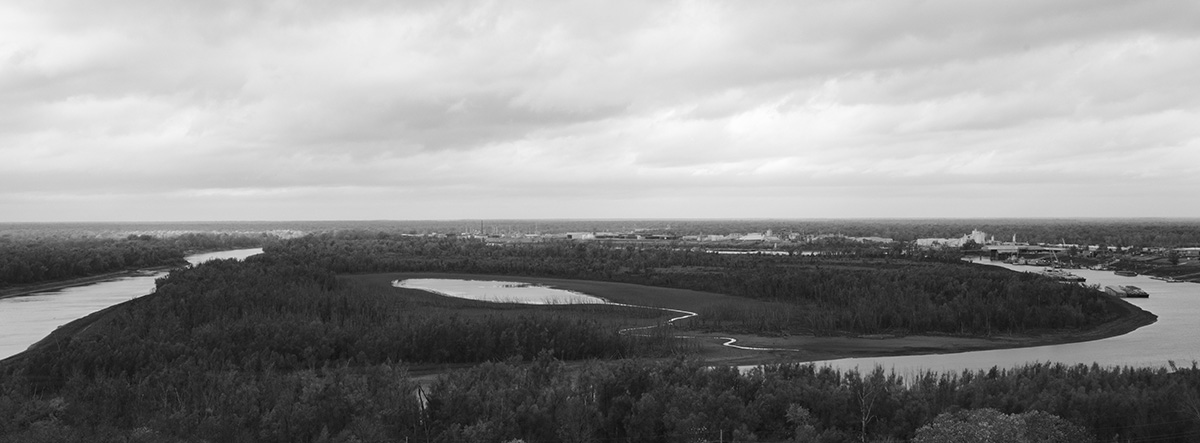 Black and White photography of Vicksburg Mississippi